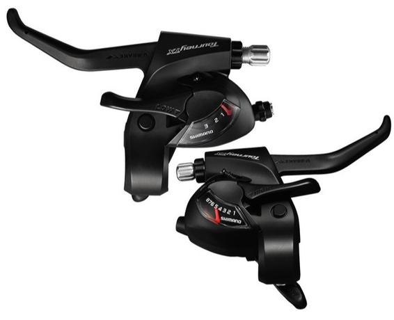 Schimbator integrat SHIMANO ST-TX800, TOURNEY TX, 3X8